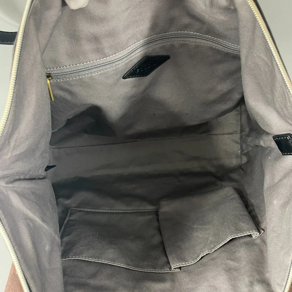 Fossil Silver-Gray Sparkly Tote Bag - Picture 12 of 15